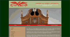 Desktop Screenshot of americanspiritantiques.com