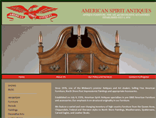 Tablet Screenshot of americanspiritantiques.com
